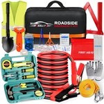 Ranallto Car Emergency Roadside Tool Kit,road Side With Repair Tool, Black. Fixed Price $69.95.