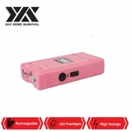 Pink Max Power Dzs700 Stun Gun For Self Defense With Led Flashlight. Fixed Price $20.99.