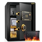 Adimo Safe, 2.1 Cuft Heavy Duty Steel Home Safe Box With Digital Keypad&key L.... Fixed Price $266.69.