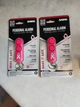Pink Sabre "personal Alarm" Safety & Security Key Chain/ring #110db Lot 2. Fixed Price $14.97.