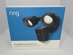 Ring Floodlight Cam Wired Plus Outdoor Security Camera Black New Sealed. Fixed Price $119.99.