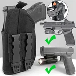 Tactical Molle Belt Gun Holster For Handguns With Light Laser Optic Attachment. Fixed Price $16.70.