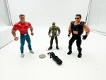 1993 Terminator Figures And Mini-gun. Fixed Price $11.99.