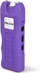 Police Stun Gun 628 Rechargeable With Led Flashlight Siren Alarm Purple. Fixed Price $16.98.