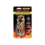 Wildfire 1.4%mc Small 1/2oz Pepper Spray In Fashion Halo Holster, Leopard Print. Fixed Price $12.99.