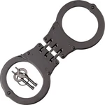 Uzi Black Hinged Double Lock Steel Police & Personal Security Handcuffs Hchb. Fixed Price $30.84.