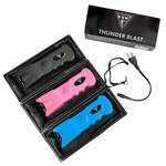 Thunder Blast Edc High Power Rechargeable Stun Gun Led Flashlight & Siren Alarm. Fixed Price $23.99.