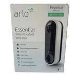 Arlo Avd2001 Essential Series Video Doorbell - Wire-free New Sealed. Fixed Price $60.00.