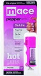 Mace Brand Personal Pepper Spray (hot Pink) 10 Ft - Self Defense New. Fixed Price $13.99.