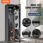 5 Rifles Gun Safe, Removable Storage Shelf For Home Long And Pistols. Fixed Price $443.47.