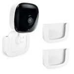 2 Pack Self-adhesive Wall Mount, Kasa Smart Camera Ec60, Kc400, No Drill, White. Fixed Price $20.26.