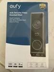 Eufy Security Video Doorbell E340 2k Wireless Dual Cameras Color Night Vision. Fixed Price $109.00.