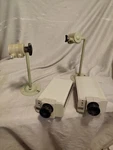 Magnavox Mc3511 Observation Security Camera & Mount Lot Of 2 Cameras. Fixed Price $79.96.