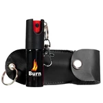 Burn Pepper Spray 1/2oz Security Self Defense In Black Keychain Holster. Fixed Price $9.50.