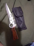 Ak47 Gun Shape Outdoor Pocket Survival Folding Knife With Led Light New. Fixed Price $25.00.