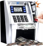 2023 Upgraded Atm Piggy Bank For Real Money Kids Adults With Debit Card, .... Fixed Price $39.50.