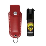 Guard Dog Self Defense Pepper Spray For Women Oc-18 Keychain Red Leather Pouch. Fixed Price $9.99.