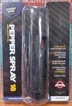 Streetwise 18 Pepper Spray 1/2 Oz Molded Keychain W/clip Uv Dye-black. Fixed Price $8.99.