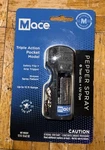 Mace Brand Self-defense Triple Action 3-in-1 Formula, 10' Pocket Pepper Spray. Fixed Price $26.99.