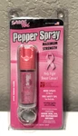 Sabre Red Hot Pink Pepper Spray Maximum Strength Key Ring Unit Kr-nbcf02 Nip. Fixed Price $8.50.