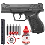 Umarex Xbg .177 Cal Air Pistol, Co2 Bb Gun W/ Jug, & Extra Mag (2254804). Fixed Price $49.99.