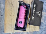 Thunder Blast Pink Self-defense Stun Gun Led Flashlight With Charger. Fixed Price $34.99.