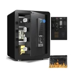Dayi Biometric Fingerprint Safe Box, 2.0 Cubic Feet Home Safes With Fireproof.... Fixed Price $229.99.