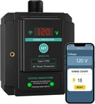 Wifi Whole House Surge Protector,108,000 Amps/phase,2820 Joules(total),thermally. Fixed Price $93.80.