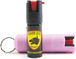 Guard Dog Quick-action Pepper Spray Safety Twist Top Keyring 16ft Usa-made Pink. Fixed Price $11.49.