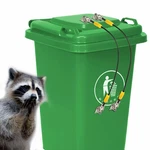 2 Pcs Trash Can Lid Lock For Animal, Bear Proof Locks, Universal Ou.... Fixed Price $21.07.