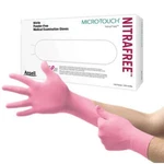 Micro-touch Nitrafree Nitrile Small Powder-free Exam Gloves Pink. Fixed Price $30.89.
