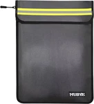 Fireproof Waterproof Money Document Bag 15x11" Safe Zipper Bags Reflective Strip. Fixed Price $12.99.