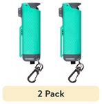 (2 Pack) Safe Escape 3-in-1 Pepper Gel W/ Seat Belt Tool & Window Breaker, Pock. Fixed Price $50.98.