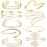 Eielo 9 Pcs Arm Cuff Bracelets For Women Upper Bands Armband Armlet. Fixed Price $26.45.