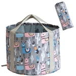 Absok Collapsible Multi-functional Foot Bath Tub, Portable Travel Spa So.... Fixed Price $16.97.