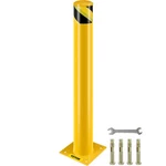Safety Bollard Barrier 4-1/2" Od 36" Height Yellow Powder Coat Pi. Fixed Price $85.47.