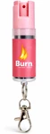 Burn Pepper Spray Keychain 0.5oz Police Strength Self Defense Safety Lock Pink. Fixed Price $8.99.