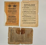 Original Wwii Ww2 German Document Safe Passage Leaflet Set Russia American Lot. Fixed Price $188.99.
