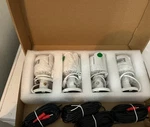 A Set Of 4 Samsung Snc79440bwn Security Cameras With Wire In Box No Dvr G2u. Fixed Price $160.00.