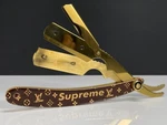 Stylish Barber Hair Shaving Razor Straight Edge Fold Knife Beard Mustache Lineup. Fixed Price $19.99.