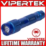 Vipertek Stun Gun Vts-t03 Blue Metal Rechargeable Led Flashlight. Fixed Price $17.98.
