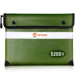 Fireproof Document Bag 5200f Heat Insulated Safe Pouch Water Resistant. Fixed Price $30.01.