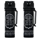 Pepper Spray Police Magnum 2 Pack 3oz Flip Top Belt Clip Fog Oc Defense Security. Fixed Price $21.99.
