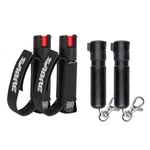 Sabre Personal Safety Kit, 2 Mighty Discreet Pepper Sprays With Twist Lock Safet. Fixed Price $36.99.