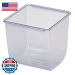 San Jamar Bd106 1qt Dome And Mini Standard Chillable Tray Pack Of 6. Fixed Price $52.15.
