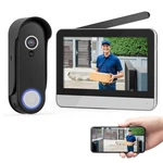Wireless Smart Video Doorbell System,7" Touchscreen Display,1080p Doorb.... Fixed Price $255.21.