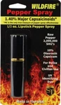 0.5 Oz. Wildfire 1.40% Mc Lipstick Diversion Pepper Spray (black). Fixed Price $13.99.