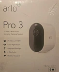 Arlo Pro 3 2k Wireless Security Camera, Color Night Vision, 1 Vms4141p. Fixed Price $80.00.