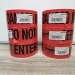 Empire Level 11-081 1000ft X3in Danger Do Not Enter Red W/black Ink, 6 Rolls. Fixed Price $50.00.