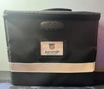 Zoopip Fireproof File Box With Lock (12.2x6x10.2) Black. Fixed Price $11.95.